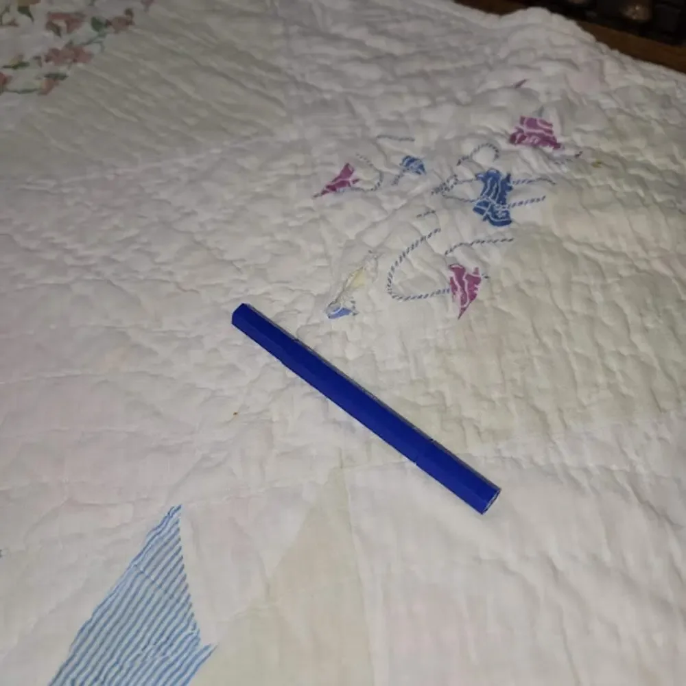 Vintage Handmade Quilt Full or Twin Bedspread Blanket Farmhouse Cabin 53